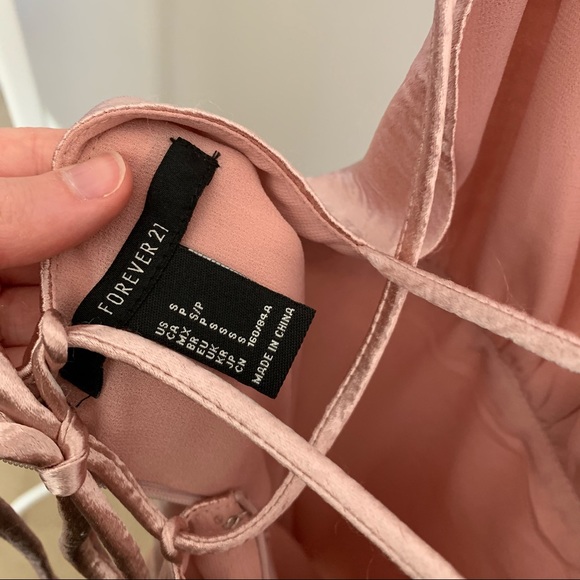 Shimmery Strappy Mini Dress - Picture 8 of 8